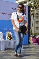 Pooja Bedi at World Vision walkathion for nutrition in Carter Road, Mumbai on 20th Sept 2014